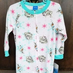 Fleece Frozen Onsie Pajamas